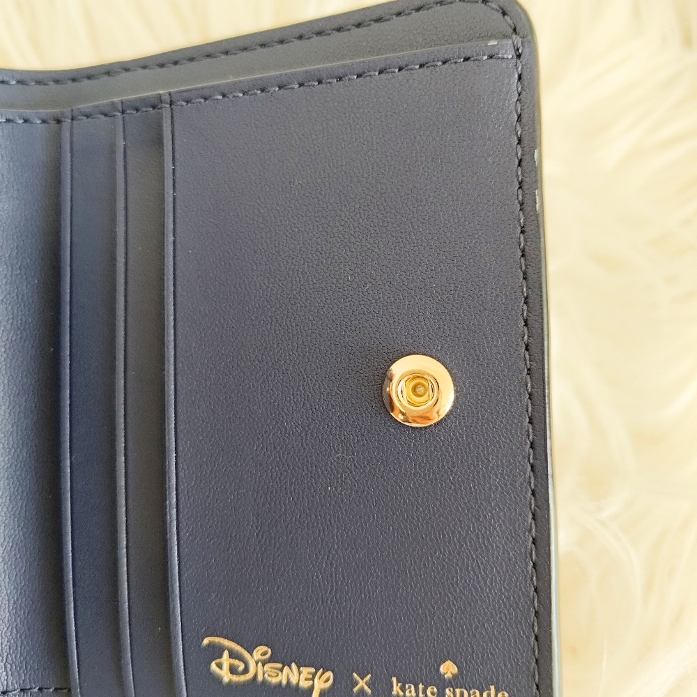 Disney X Kate Spade New York Lady And The Tramp Small Bifold Wallet KH619 - Picture 6 of 7